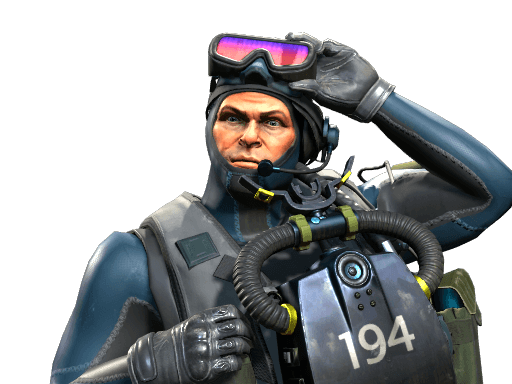 Cmdr. Frank 'Wet Sox' Baroud (SEAL Frogman)