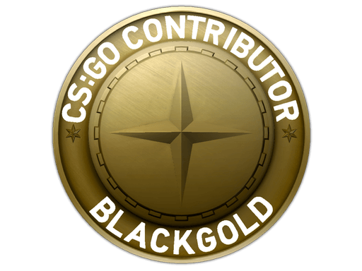 Black Gold Map Coin