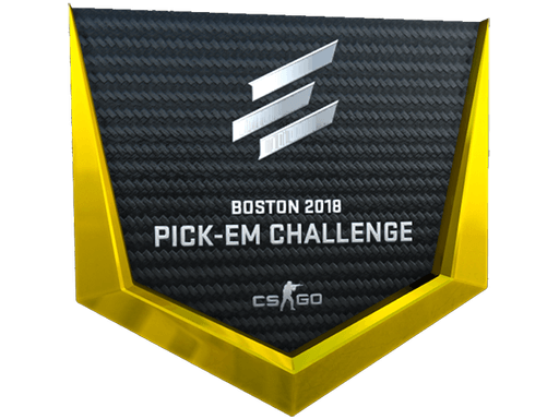 Gold Boston 2018 Pick'Em Trophy