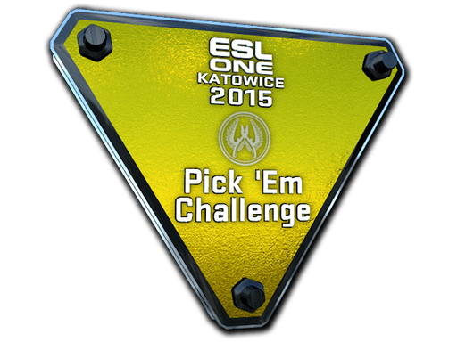 Gold Katowice 2015 Pick'Em Trophy