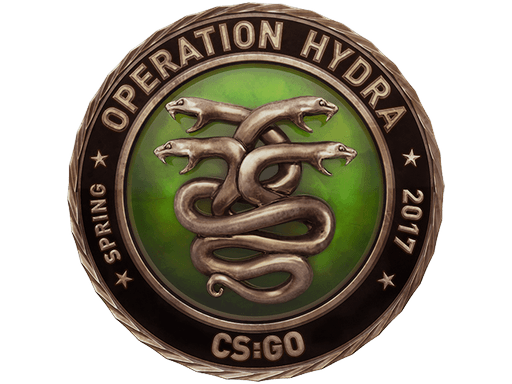 Operation Hydra Challenge Coin