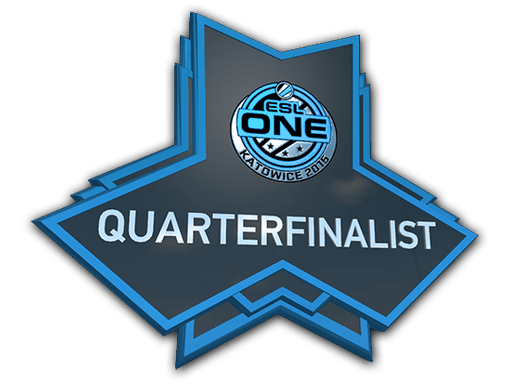 Quarterfinalist at ESL One Katowice 2015
