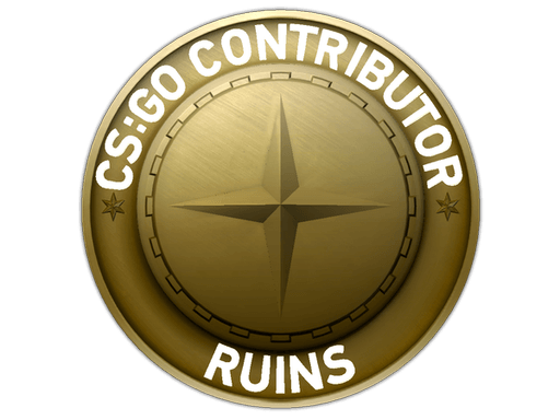 Ruins Map Coin