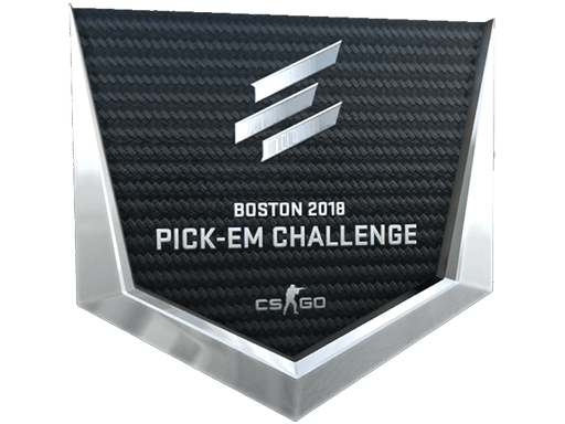 Silver Boston 2018 Pick'Em Trophy