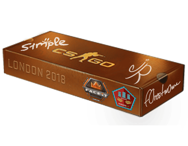 London 2018 Mirage Souvenir Package