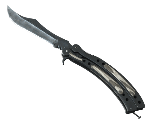 Butterfly Knife (Black Laminate)