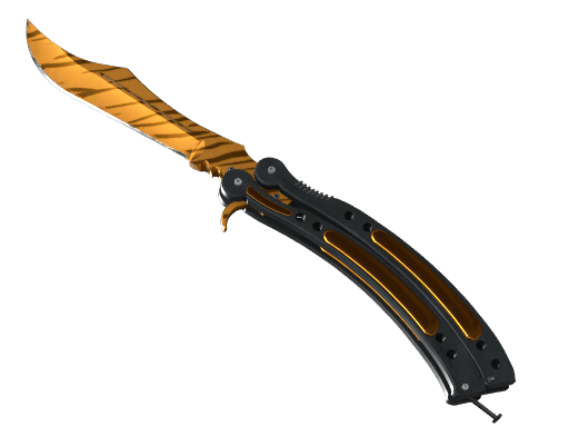 Butterfly Knife (Tiger Tooth)