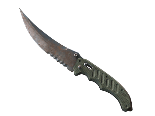 Flip Knife (Rust Coat)