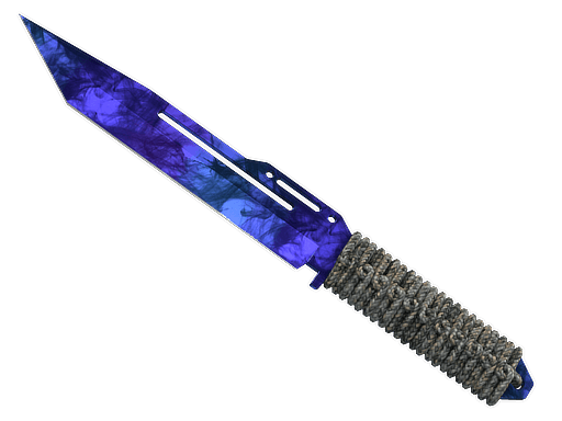 Paracord Knife (Doppler Sapphire)