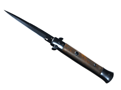 Stiletto Knife (Blue Steel)