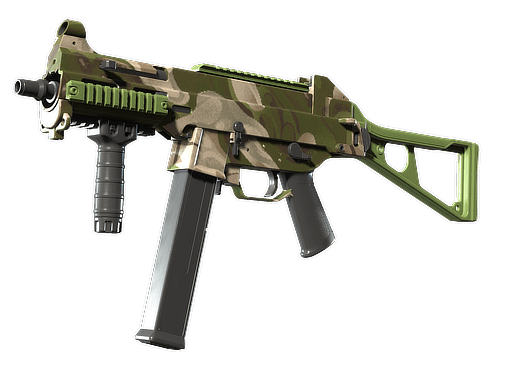 UMP-45 (Green Swirl)