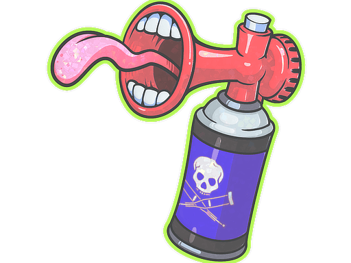 Airhorn (Glitter)