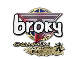 broky (Champion) Antwerp 2022