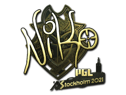 NiKo (Gold) Stockholm 2021