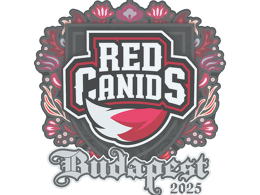 RED Canids Stickers