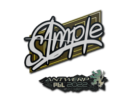 s1mple Antwerp 2022