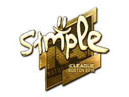 s1mple (Gold) Boston 2018