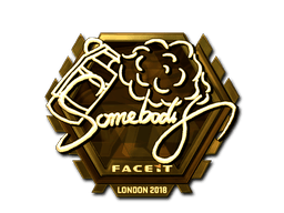 somebody (Gold) London 2018