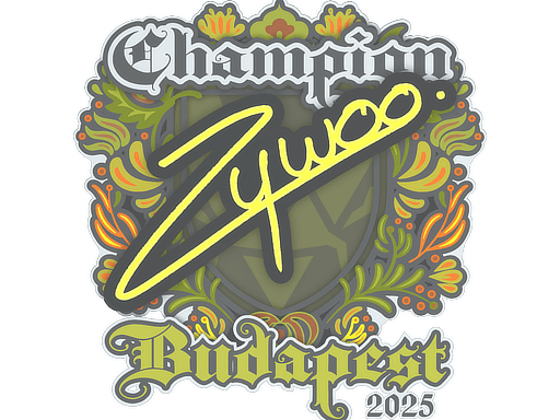 ZywOo (Champion) Budapest 2025
